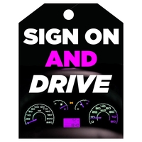 Large Sales Tag Full Color 8.5" x 11"