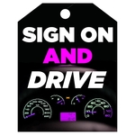 Large Sales Tag Full Color 8.5" x 11"