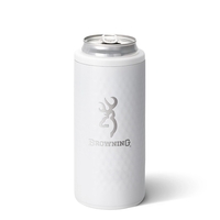2.75" x 2.75" x 6.25" stainless steel can sleeve with golf-inspired... from...