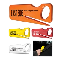 Emergency rescue tool designed to cut through a seat belt. ... from ASI 58805...