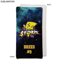 Team Blanket in soft Microfleece, 30x60, Stadium size, Sublimated edge to......