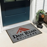 Flocked Diamondback Floor Mat