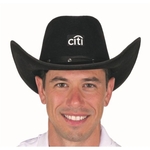 Black Felt Cowboy Hat