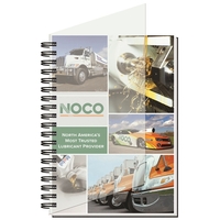 7" x 10" Gallery journals, 30 pt. translucent poly cover with... from ASI...