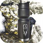 20 oz Double Wall Stainless Steel Bike Tumbler