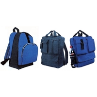 Nylon Deluxe Two Tone Backpack