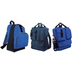 Nylon Deluxe Two Tone Backpack