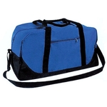 Two Tone Travel Duffel Bag