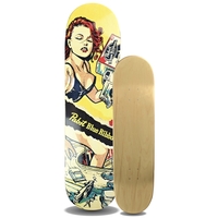 Premium Cold Pressed Skateboard Deck