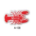 Plastic Lobster Shaped Pin