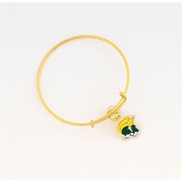 Adjustable Bangle with Charm