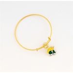 Adjustable Bangle with Charm