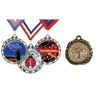 Express insert medallions includes a custom, poly domed insert.... from ASI...