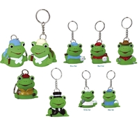 Rubber frog shaped key chains.... from ASI 31977 Adline Industries Inc