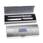 Premade Metal Box & Tudor Pen Set