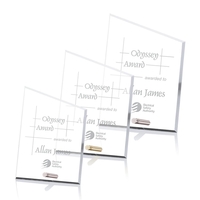 Starfire peak award with chrome or gold pin... from ASI 84592 St Regis Group...