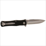 Bison River 4 1/2" Black Anodized Aluminum Handle Knife