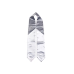 Gray and White Two Tone Graduation Sash
