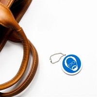 PVC Fob with Keyring