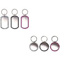 1 1/8" round keychain.... from ASI 61966 HPG / BCG Creations HPG Gold