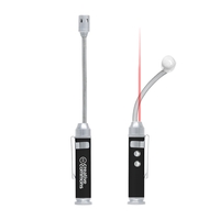 LED light with flexible neck, red laser in body.... from ASI 34040 Alexander...