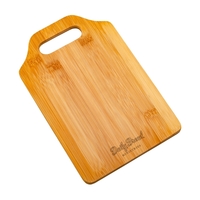 Small Flow Bamboo Cutting Board with Handle