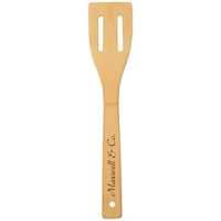 12" bamboo spatula with custom laser engraving. A perfect gift for... from...