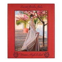 8" x 10" Red Leatherette Photo Frame