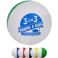 Two Tone Mini Foam Basketball