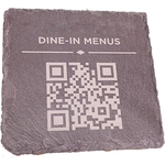 4" x 4" Square Slate Coaster