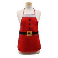 Kid's Santa Suit Christmas Apron