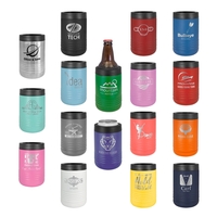 5.25" x 3.125" powder-coated metal Polar Camel insulated beverage holder.......
