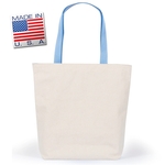 Library Tote- Natural Canvas