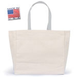 Structured Tote in Canvas