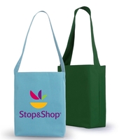 Grocery style sling tote bag with handle made from 600 denier... from ASI...