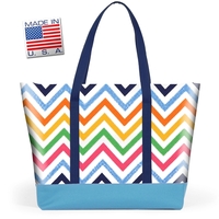 Extra large full color tote bag with polyweb handles and double... from ASI...