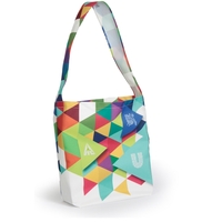 Grocery style full color tote made from 900 denier poly canvas... from ASI...