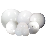 Inflatable Solid White Beach Balls