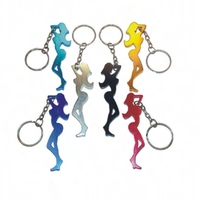 Fine figure of a woman shape bottle opener with key chain.... from ASI 74585...