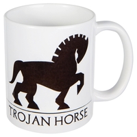 11 oz. custom printed white ceramic mug.... from ASI 92531 Unique Custom...