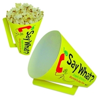 Round 8" Megaphone Popcorn Holder