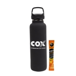 20 Oz Stainless Steel Insulated Vacuum Bottle w/Energy Mix