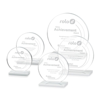 Our extraordinary cut Victoria Award features a flat edged Starfire disc......