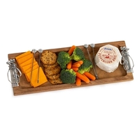 Acacia Foodie Bites Serving Tray with matching food picks.... from ASI 88675...