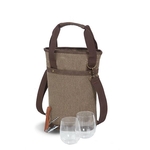 Omega Single Bottle Bag Brown