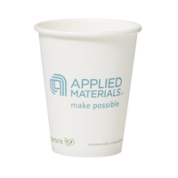 8 oz. Compostable Paper Hot Cup