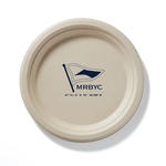 10" Compostable Brown Kraft Paper Plate