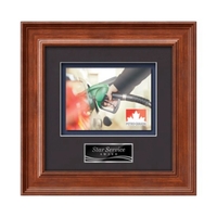 VividPrint award framed in our exquisite Calder molding with your choice......