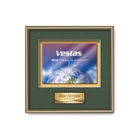 VividPrint award framed in our exquisite Fenestra molding with your choice......