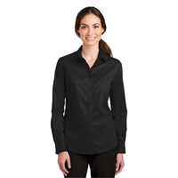 Port Authority Ladies SuperPro Twill Shirt.... from ASI 84863 SanMar